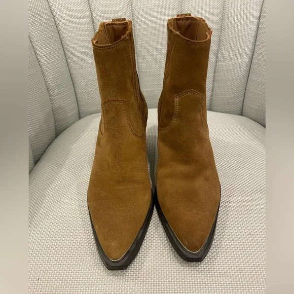 The Kooples Suede Western Boot - Picture 4 of 12